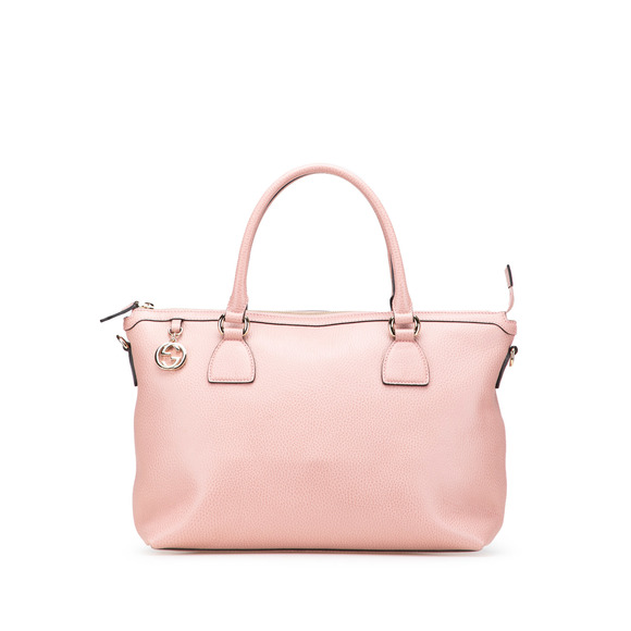 Pre-Loved Gucci Dollar Calfskin GG Charm Satchel - Picture 1 of 12